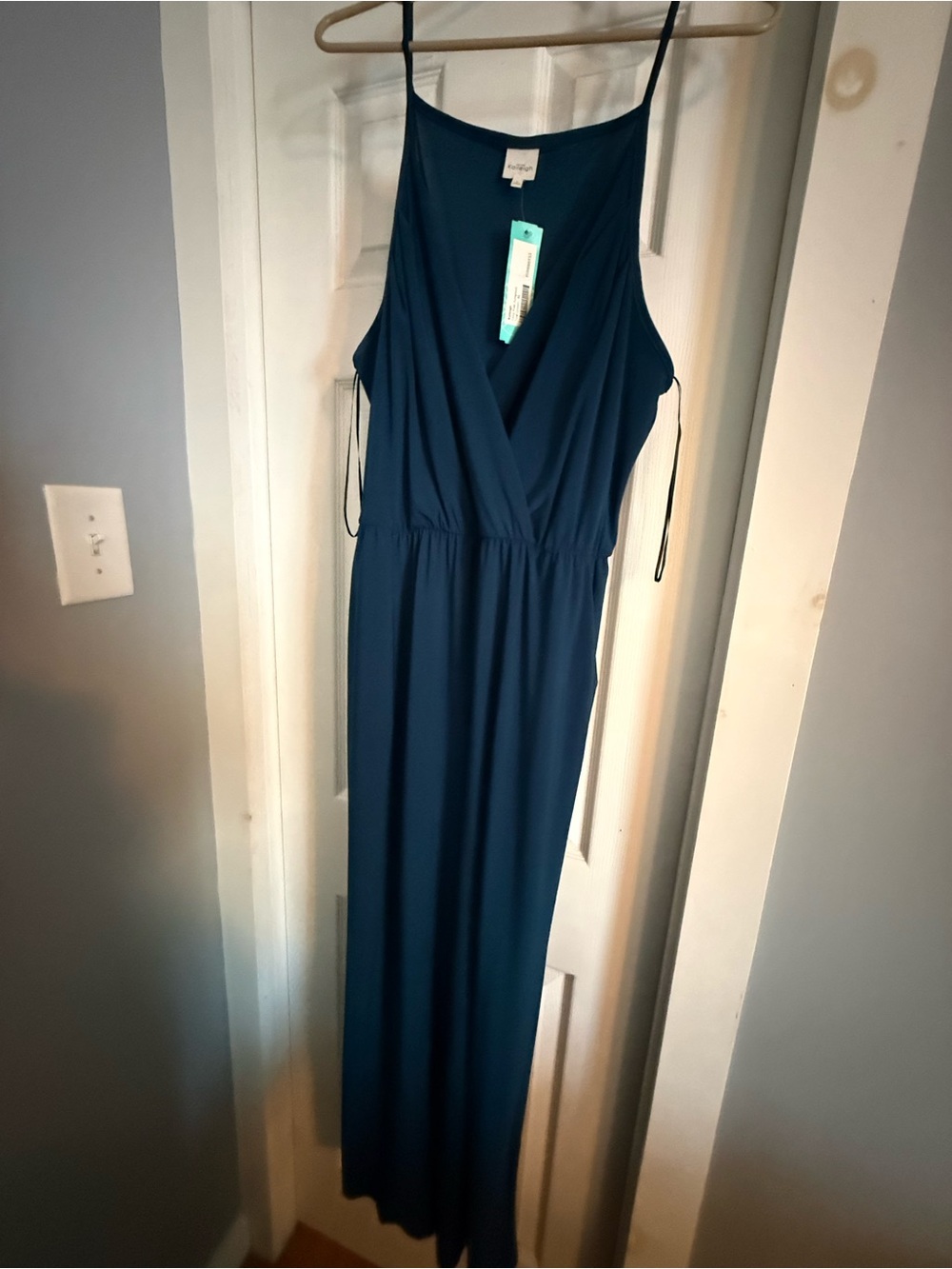 Sleeveless Teal Jumpsuit Stitch Fix NWT